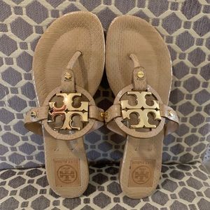 Tory Burch Tan Miller Sandal